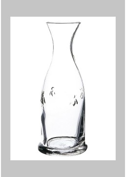 Bee carafe hand blown